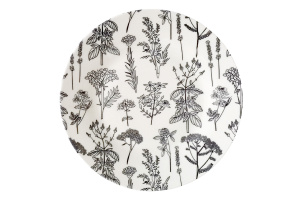 "Botanica" Тарелка 20см десертная  фарф (12/72)