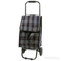 Тележка 30кг с сумкой Tartan р-р тел.31*27*84 (1/10)
