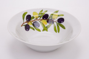 Миска 500 мл Оливки (фарфор) , р.1733 (12)