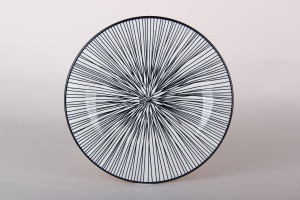 "Line" Тарелка 20см десертная (фарфор) (12/72)