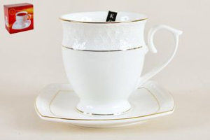"Снежная королева" Пара чайная 340мл высокая,(керам.) п/у (4/12)