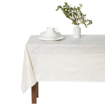 Скатерть ажурная 110*137см Милк листья ПВХ PROVANCE (1/6/24)