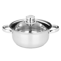 Кастрюля 1,7л "Джерси" (18*9см) ст/кр нерж.(1/12)