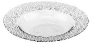Тарелка Mosaic Grey 210мм суповая,стекло(12)