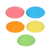 Набор 4-х губок для мытья посуды VETTA d11см, поролон (10/10)