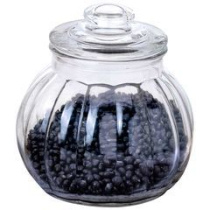Банка для сыпучих продуктов с крышкой 2,25л BOLLA Mallony (стекло) (12)