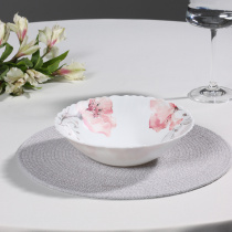 Салатник, опаловое стекло, 19см MILLIMI Роселла (6/48)