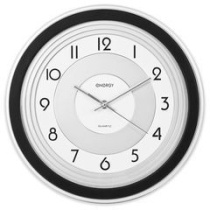 Часы настенные 32,8*4,3см ENERGY кварцевые круглые, пластик (1/10)