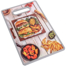 Доска разделочная пластиковая 37*23см "Бургер" (1/36)