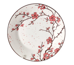 Тарелка 23см обеденная "Sakura" фарф (6/36)