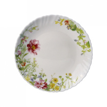 Тарелка 190мм мелкая "Анабель" стекло(6/48) 