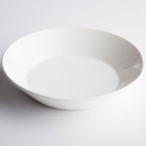 Блюдце 140 мм Тазик Белое (фарфор) , р.1 (40)