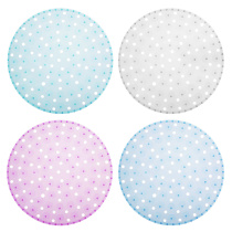 Коврик в раковину противоскользящий d32см "Яблоки" ПВХ VETTA (4цв) (12/120)