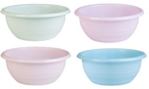 Миска 3,2л МИКС пластик(1/22)