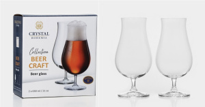 Набор бокалов 2пр 630мл BEERCRAFT для пива (стекло) (1/12)
