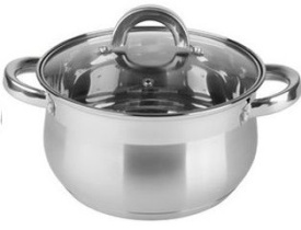 Кастрюля 2,5л Appetite "Elisa",сталь (1/12)