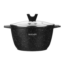 Казан 22х12,5см, 3,7л, литой алюминий, индукция SATOSHI Монфор (1/8)