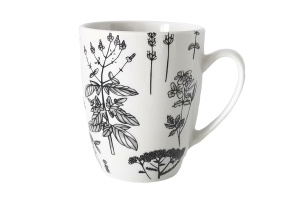 "Botanica" Кружка 340мл  фарф (6/48)
