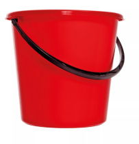 Ведро 12л б/кр пластик(10)