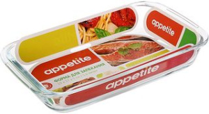 Форма 29*17*5см 1,6л прямоуг Appetite (стекло) (1/6)