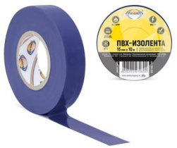Изолента ПВХ 15мм*10м  "AVIORA" (синяя) (10/150)