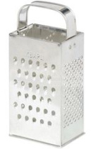 Терка 4-х гранная 18,2см "Кварц" с мет.руч (эконом) (1/48)