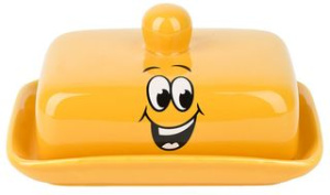 "Smile" Масленка 17*12,5*8,5см п/у керам.(1/24)