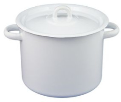 Кастрюля  3,5л цил. (эмаль) б/рис (4)