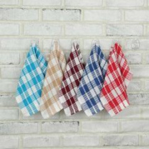 Салфетка д/уборки вафельн. 30*30см Клетка,75% хлопок,25% полиэстер (25/500)