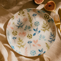 Тарелка 26см обеденная DIWALI FLERISH (ударопр.стекло) (6/24)