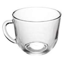 Кружка 200мл "Гламур" стекло (40/1400)
