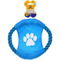 Игрушка текстиль "Фрисби"19см / 1,4см, цв.голубой (1/1)