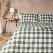 КПБ 1,5сп "Эвкалипт" 4пр, бязь, 100% хлопок, зеленый PROVANCE  (1/10)