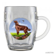 Кружка д/пива 500мл "Охота" п/у (1/9)
