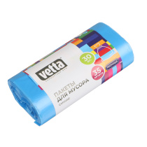 Мешки для мусора 35 л., 30 шт, рулон VETTA (40/40)