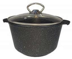 Кастрюля 5,0л ГРАНИТ МЕЧТА алюм.(1/4)