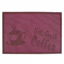 Салфетка сервировочная 30*45см "Розовый латте",пласт. (4/360)