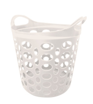 Корзина гибкая с ручками 28л,40×40×41 см, цв.Микс Р1237 (1/10)