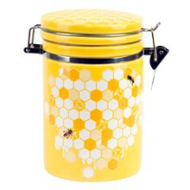 "Honey" Банка д/сып прод  v=800мл (клипс) 15*10*16,5см п/у кер. (1/24)