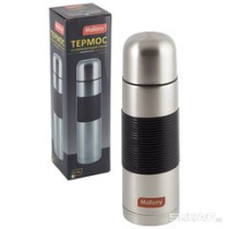 Термос 0.75л Mallony NUOVO с силикон.вставками,горл.5см.  (нжс) (1/12)