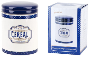 "Gourmet" Банка д/сып прод v=630мл п/у кер.(1/36)
