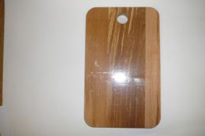 Доска разделочная прямоуг. с водос. и выборкой 40*25см (бук) (1/10)