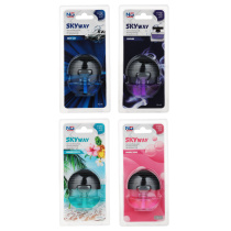 Ароматизатор на дефлектор Skyway,7,5, новая машина,парфюм,летний бриз, бабл гам NEW GALAXY (8/96)