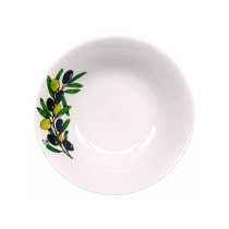 Салатник 360 мл Круглый Оливки эконом (фарфор) , р.4 (40)