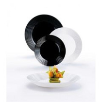 Набор стол 18пр HERENA BLACK&WHITE (6перс) (1)