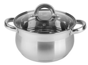 Кастрюля 1,8л Appetite "Elisa" нерж.(1/12)