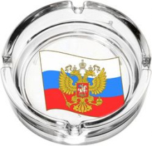 Пепельница "Герб на флаге" п/у (1/10)