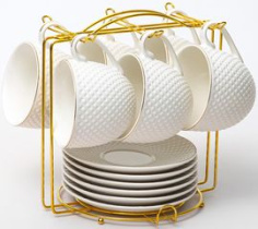 Набор чайный 12пр 220мл ГРАЦИЯ Дария п/у м/п фарф.(1/8)