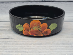 Емкость для запекания круглая "Десерт" Мак черный (12)