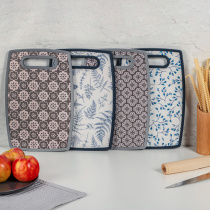 Доска разделочная "Узоры", 30x20х1,2см, полипр, 4 диз VETTA (1/4/24)